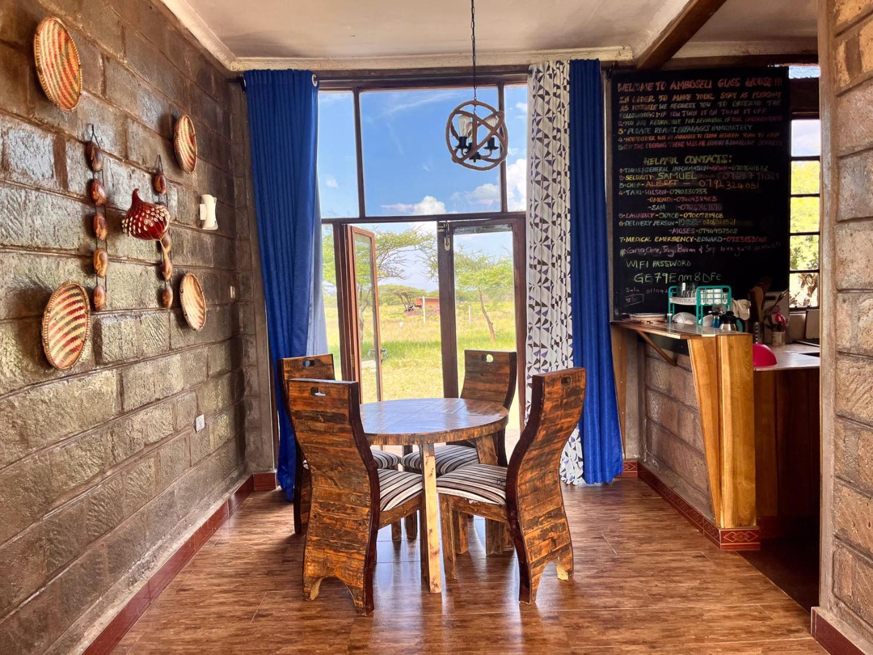 Amboseli Glass House Oloitokitok Zewnętrze zdjęcie